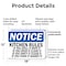 Signmission Kitchen Rules If You Spill It Wipe It If, 18 in W x Rectangle, Plastic OS-2PACK-NS-P-1218-L-13908 - alternate 7